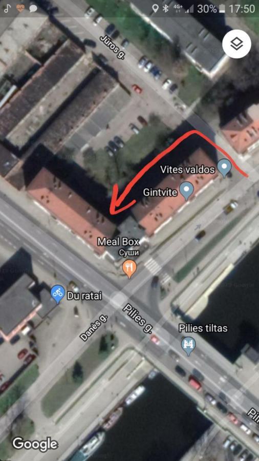 Apartamentai Prie Danes Upes Klaipėda Eksteriør billede